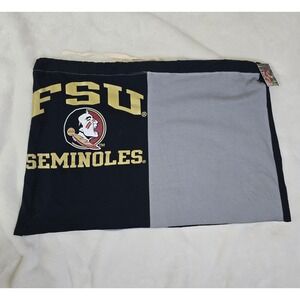 Upcycled Noles black Grey skirt recycled‎ tshirts One Size